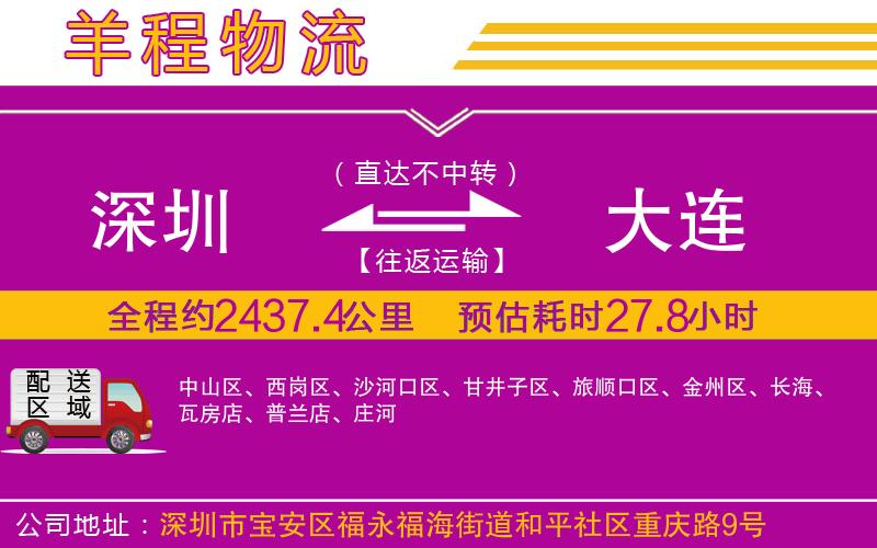 深圳到大連貨運(yùn)公司