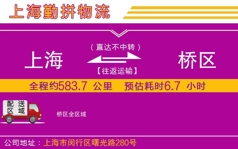 上海到埇橋區(qū)物流專線