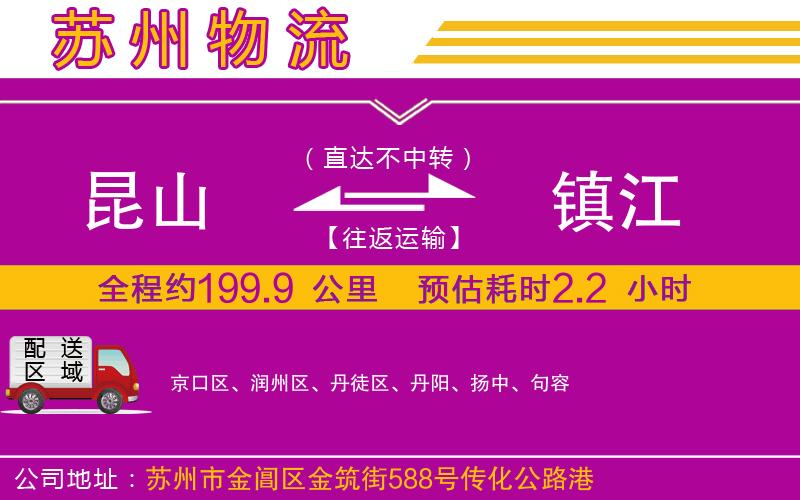 昆山到鎮(zhèn)江物流公司