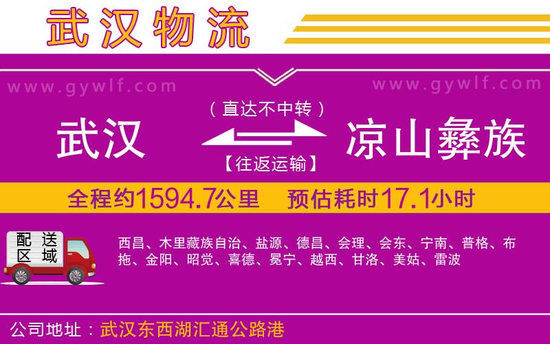 武漢到?jīng)錾揭妥遄灾沃菸锪鲗?zhuān)線