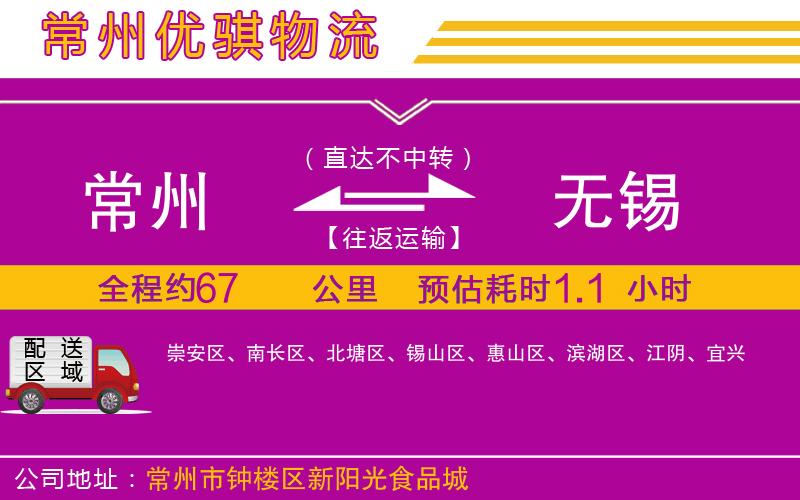 常州到無錫貨運(yùn)公司