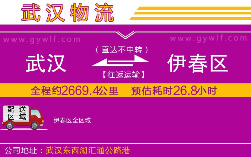 武漢到伊春區(qū)物流專(zhuān)線