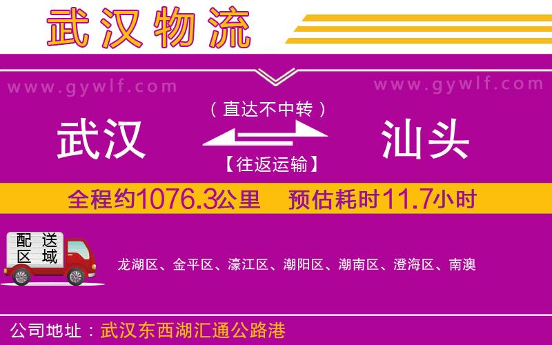 武漢到汕頭物流公司