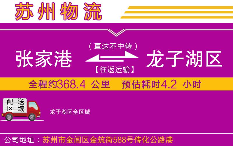 張家港到龍子湖區(qū)物流公司