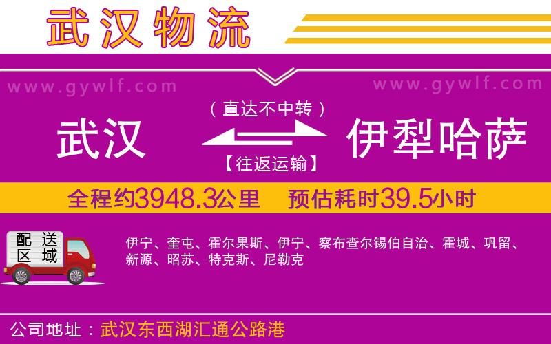 武漢到伊犁哈薩克自治州貨運(yùn)公司