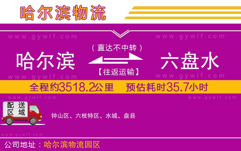 哈爾濱到六盤(pán)水物流公司