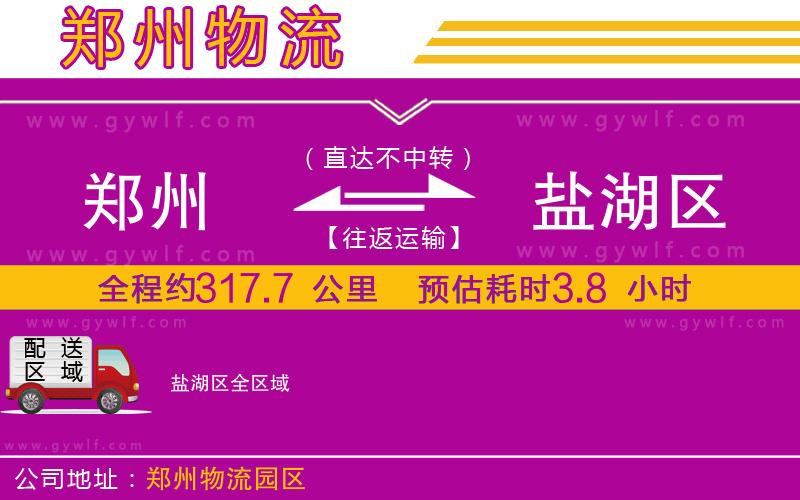 鄭州到鹽湖區(qū)物流公司