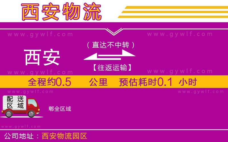 西安到郫物流公司