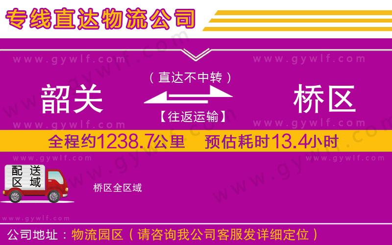 韶關(guān)到埇橋區(qū)物流公司