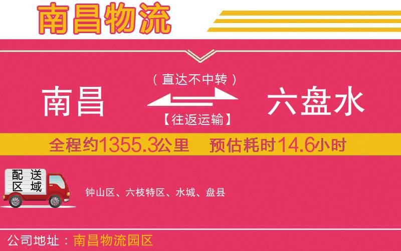 南昌到六盤水物流公司