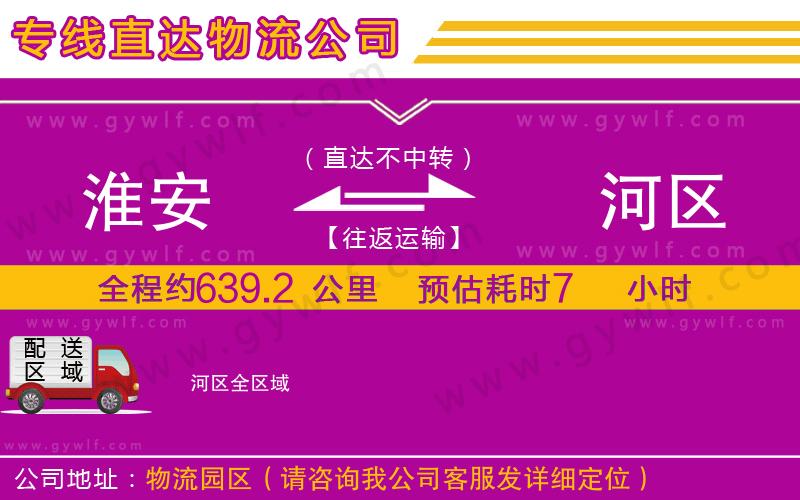 淮安到?jīng)负訁^(qū)物流公司