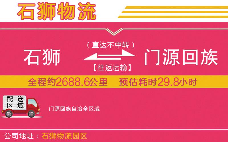 石獅到門(mén)源回族自治物流公司