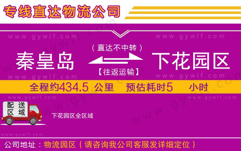 秦皇島到下花園區(qū)物流公司