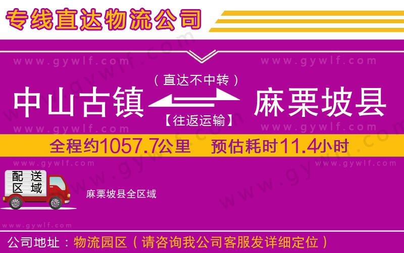 中山古鎮(zhèn)到麻栗坡縣物流公司