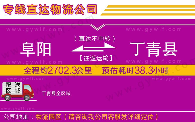 阜陽(yáng)到丁青縣物流公司