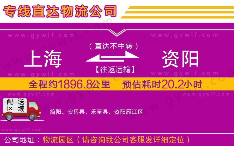 上海到資陽(yáng)貨運(yùn)專線