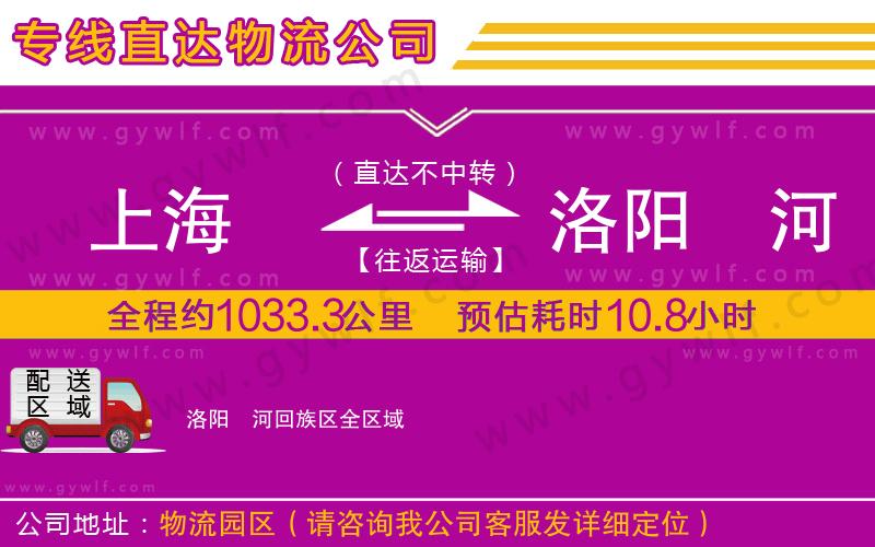 上海到洛陽(yáng)瀍河回族區(qū)貨運(yùn)公司