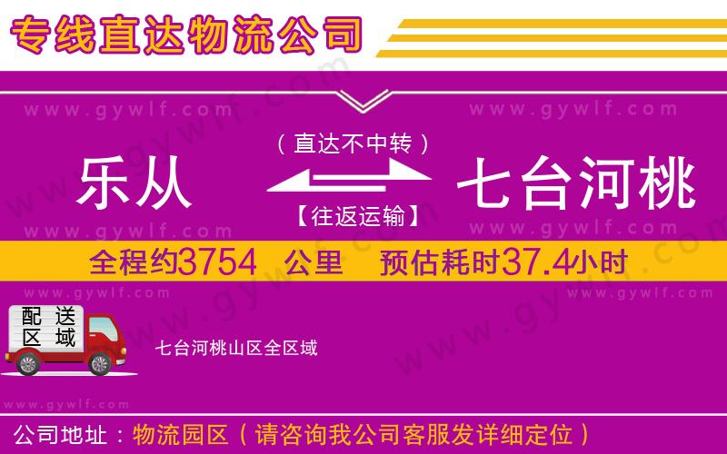 樂(lè)從到七臺(tái)河桃山區(qū)物流公司